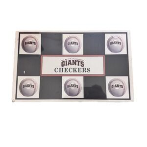 San Francisco Giants Checkers Game MLB What A Game Genuine Merchandise
